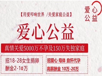 泉州市捐卵助孕生子 爱心志愿者招募